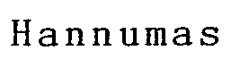 HANNUMAS
