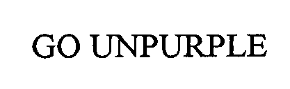 GO UNPURPLE