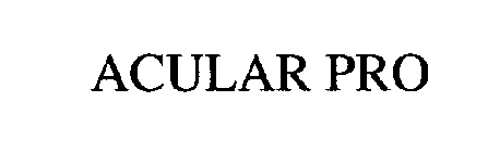 ACULAR PRO
