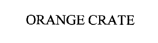 ORANGE CRATE