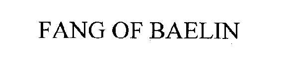 FANG OF BAELIN