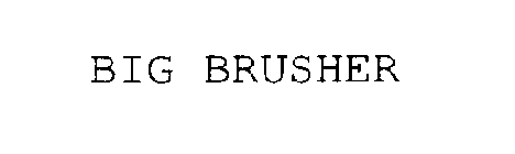 BIG BRUSHER