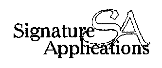 SIGNATURE APPLICATIONS SA