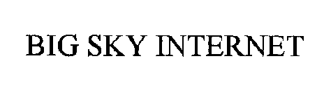BIG SKY INTERNET