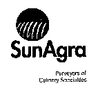 SUNAGRA PURVEYORS OF CULINARY SPECIALTIES