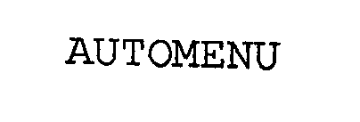 AUTOMENU