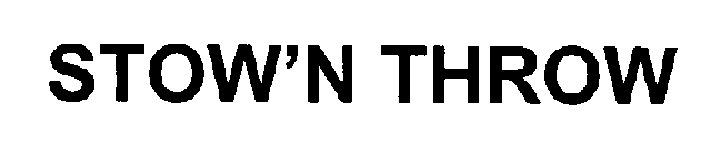 STOW'N THROW