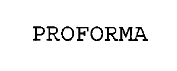 PROFORMA