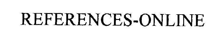 REFERENCES-ONLINE