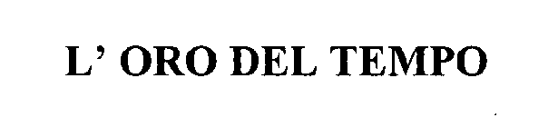 L' ORO DEL TEMPO