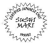 SUSHI MARI CERTIFIED JAPANESE CHEF 195902