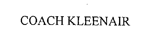 COACH KLEENAIR