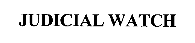 JUDICIAL WATCH