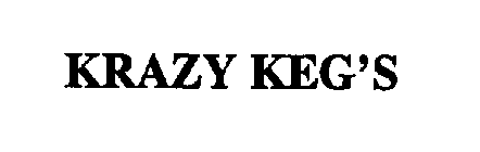 KRAZY KEG'S