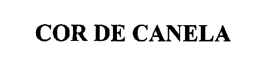 COR DE CANELA
