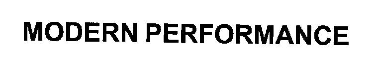 MODERN PERFORMANCE