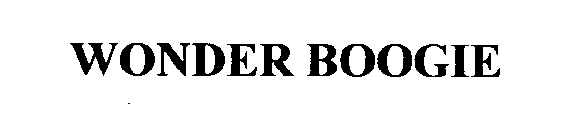 WONDER BOOGIE