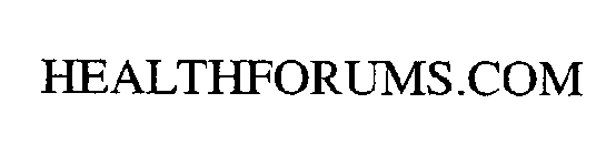 HEALTHFORUMS.COM