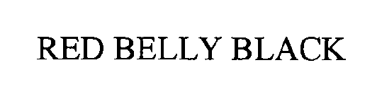 RED BELLY BLACK