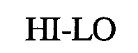 HI-LO