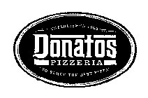 ESTABLISHED 1963 DONATOS PIZZERIA 