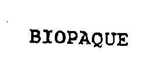 BIOPAQUE