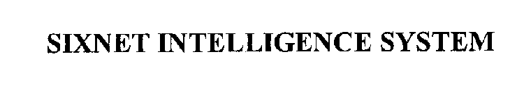 SIXNET INTELLIGENCE SYSTEM
