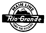 MAIN LINE RIO GRANDE THRU THE ROCKIES