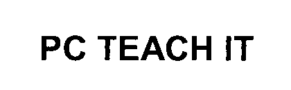 PC TEACH IT