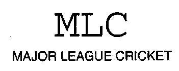 MLC MAJOR LEAGUE CRICKET