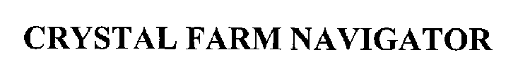 CRYSTAL FARM NAVIGATOR