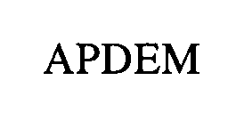 APDEM