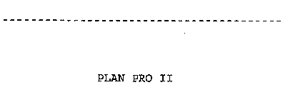 PLAN PRO II