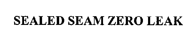 SEALED SEAM ZERO LEAK