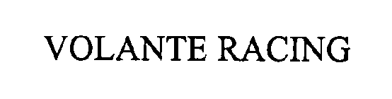 VOLANTE RACING