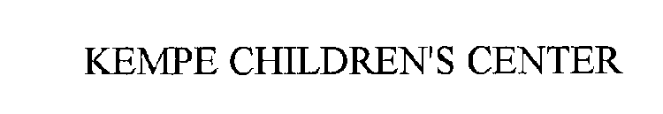 KEMPE CHILDREN'S CENTER