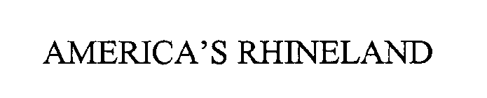AMERICA'S RHINELAND
