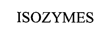 ISOZYMES