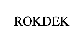 ROKDEK