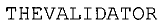 THEVALIDATOR