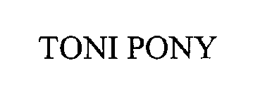 TONI PONY