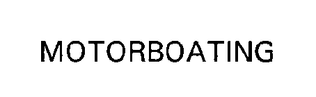 MOTORBOATING