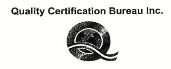 Q QUALITY CERTIFICATION BUREAU INC.