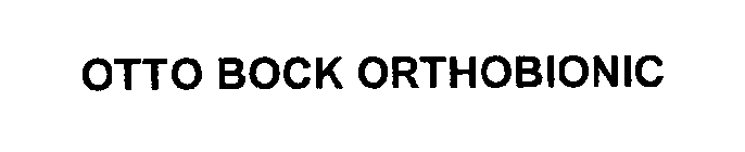 OTTO BOCK ORTHOBIONIC