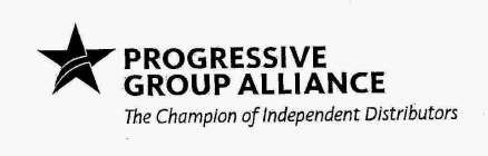 PROGRESSIVE GROUP ALLIANCE THE CHAMPION OF INDEPENDENT DISTRIBUTORS