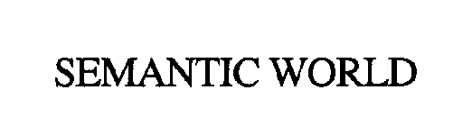 SEMANTIC WORLD