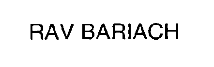 RAV BARIACH