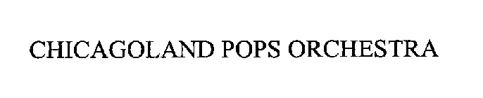 CHICAGOLAND POPS ORCHESTRA
