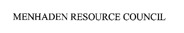 MENHADEN RESOURCE COUNCIL