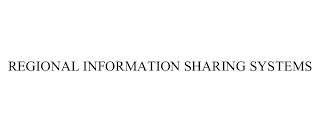 REGIONAL INFORMATION SHARING SYSTEMS